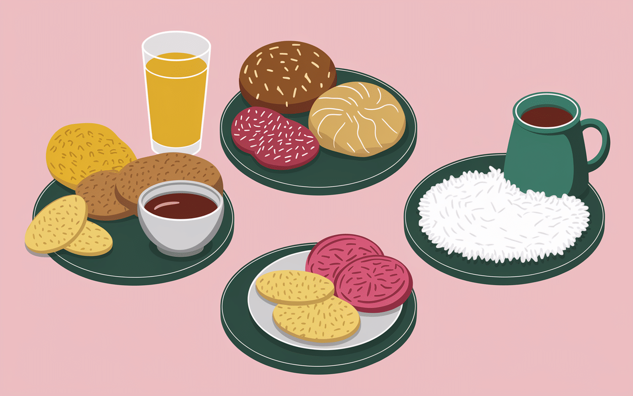 Plateaux repas optimisés alimentation marathon j-7 menu