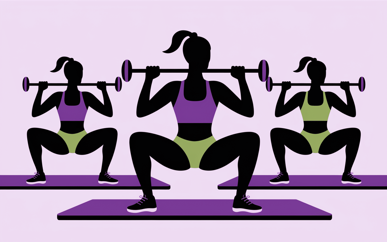 Exercices squats fentes comment affiner ses cuisses