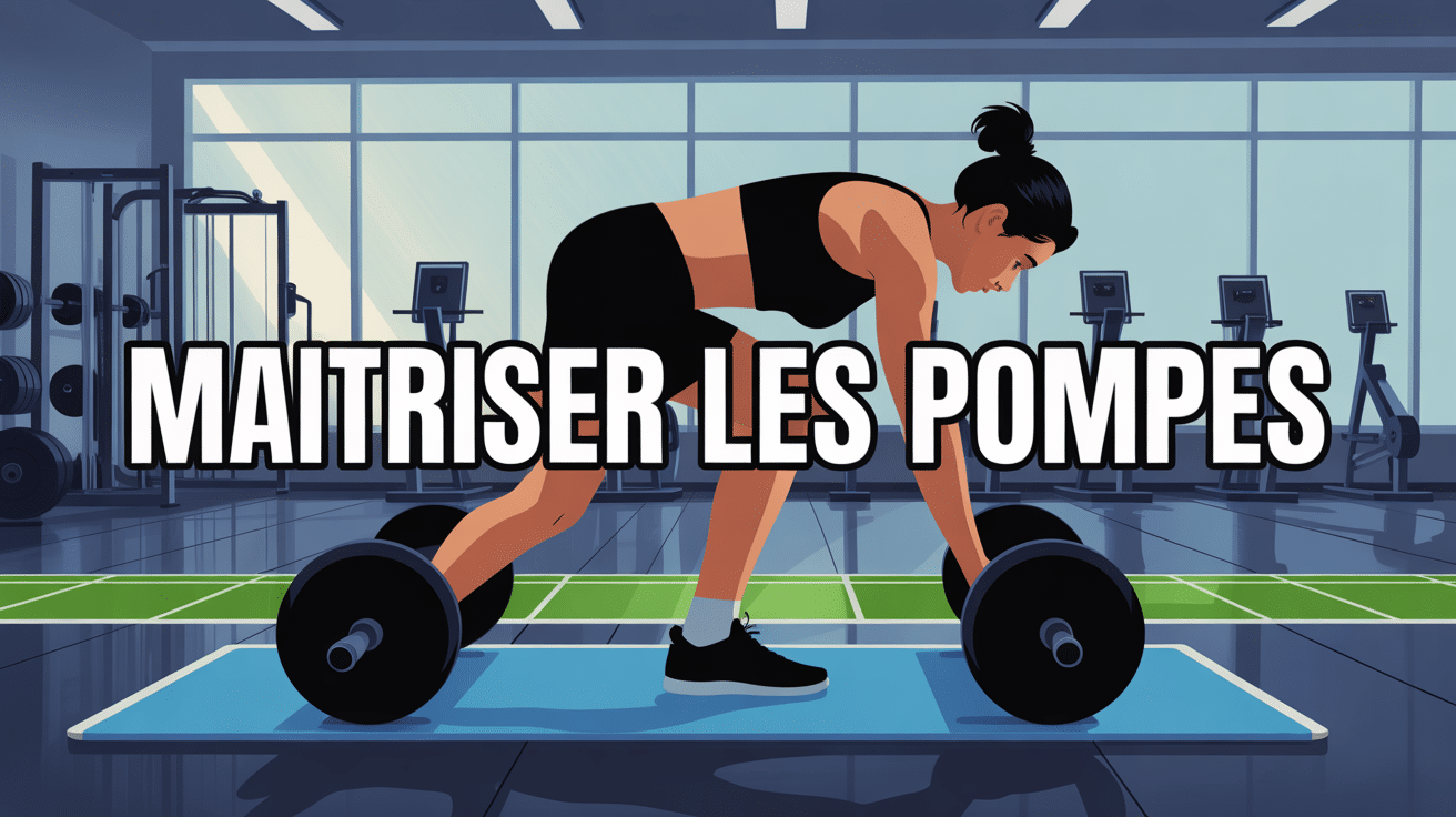 comment bien faire les pompes image posture alignée