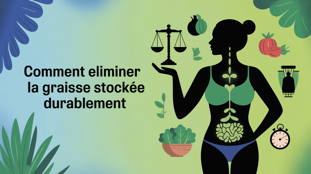comment eliminer la graisse stockee illustration transformation femme
