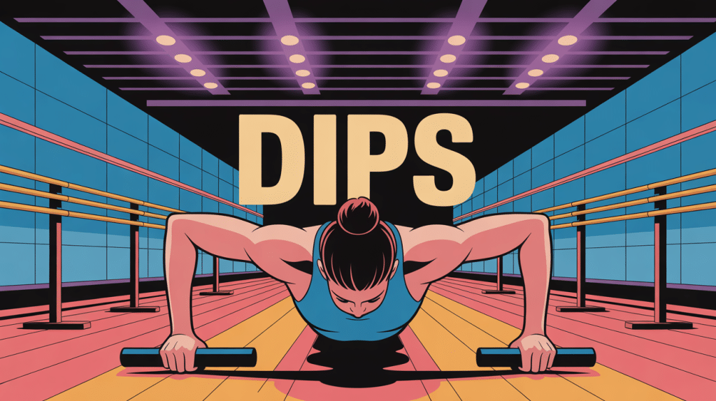 comment faire des dips sur barres parallèles