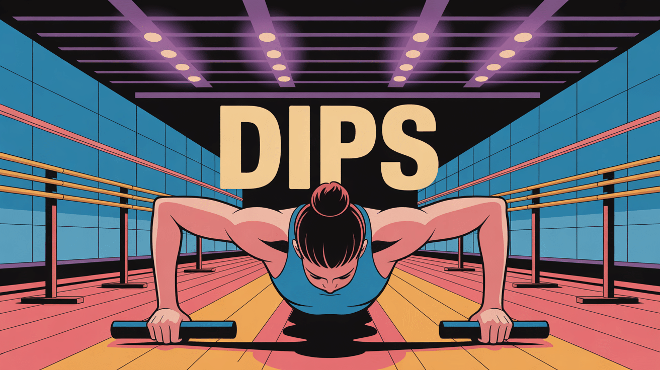 comment faire des dips sur barres parallèles