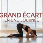 comment faire le grand ecart en 1 jour illustration yoga