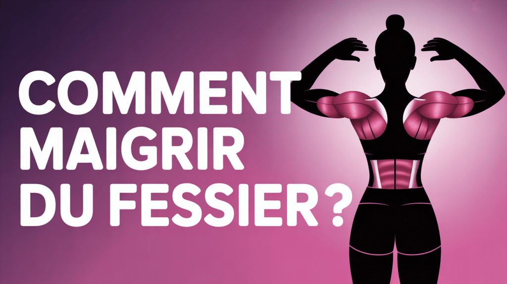 Comment maigrir du fessier illustration silhouette feminine sportive