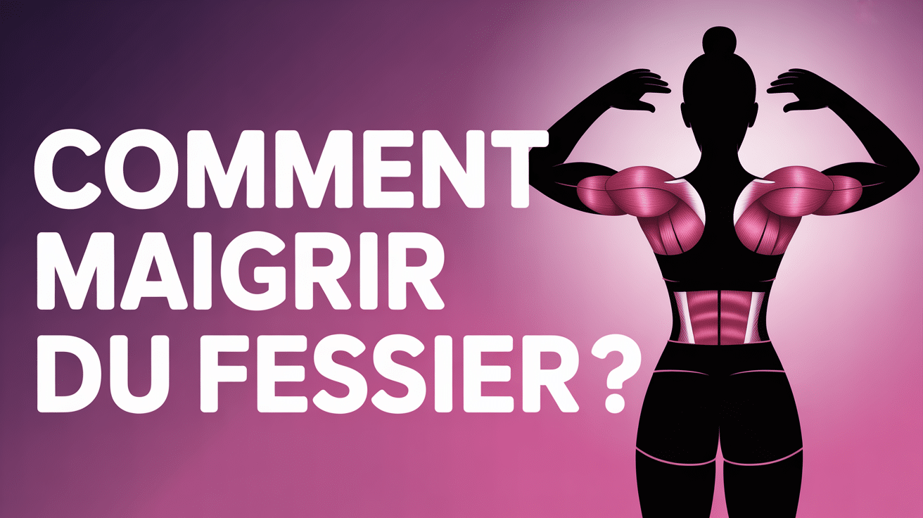 Comment maigrir du fessier illustration silhouette feminine sportive