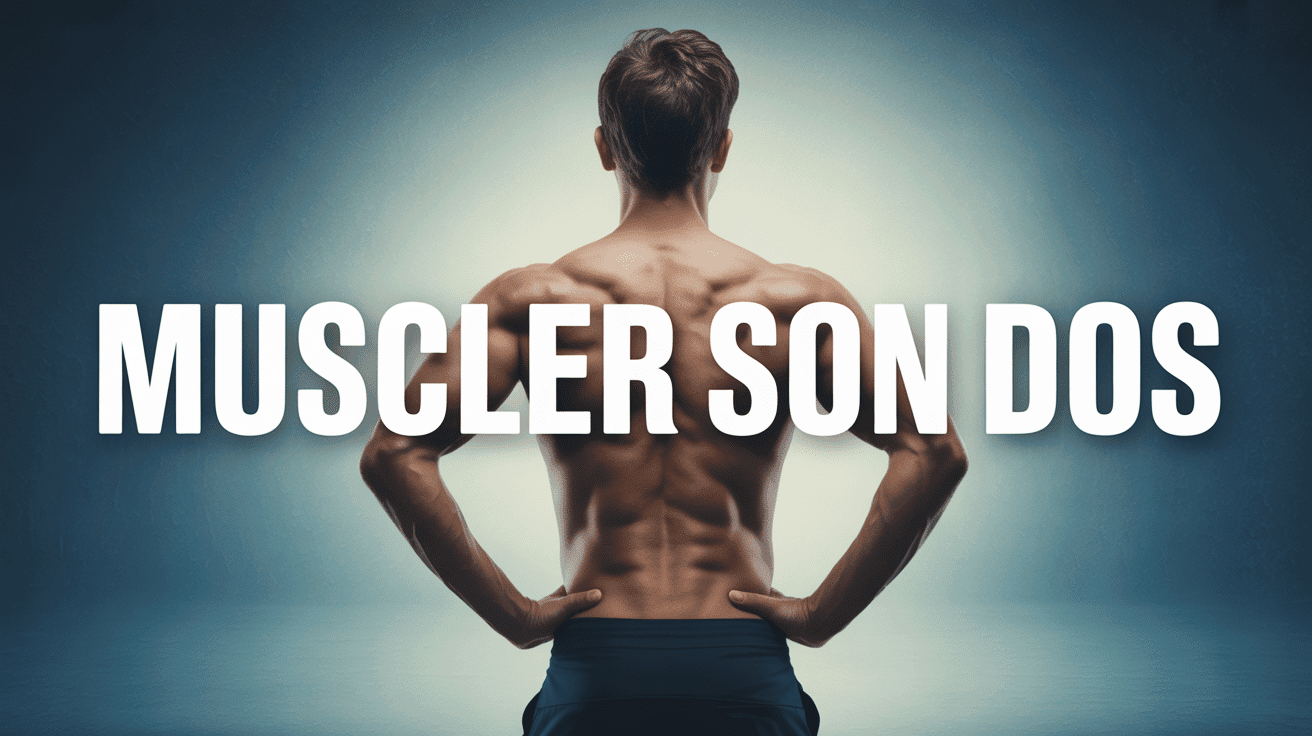 comment muscler son dos image silhouette musclé