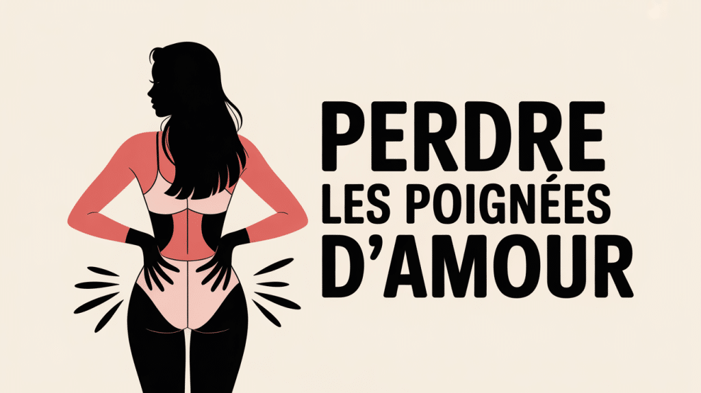 illustration comment perdre des poignees d amour silhouette taille hanches