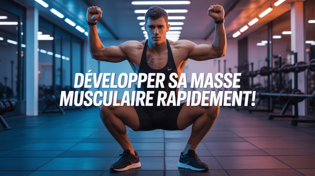comment rapidement se muscler homme squat musclé