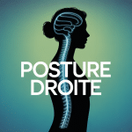 Comment se tenir droit silhouette profil colonne vertébrale alignée