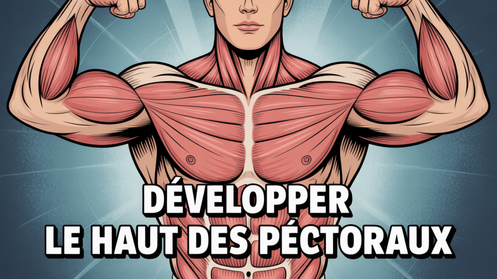 comment travailler le haut des pecs illustration pectoraux supérieurs