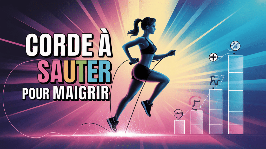 corde a sauter perdre du poids silhouette énergique