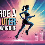 corde a sauter perdre du poids silhouette énergique