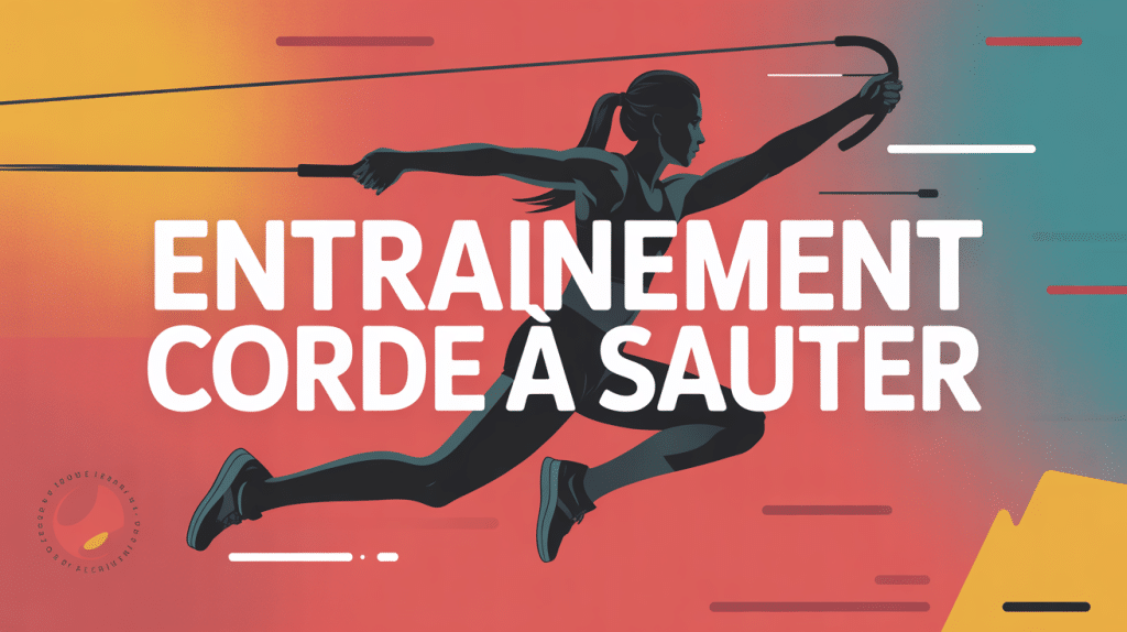 entrainement corde a sauter femme en mouvement