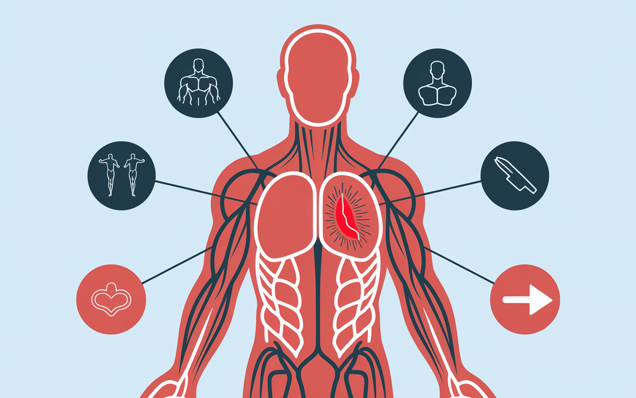 Faire du cardio tous les jours effets sur le corps illustration