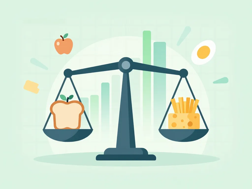 telecharger tableau des calories gratuit balance comparaison aliments