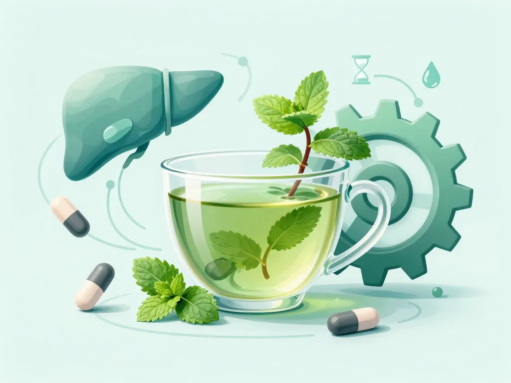 Interactions enzymes et pilules, tisane menthe poivree effets secondaires