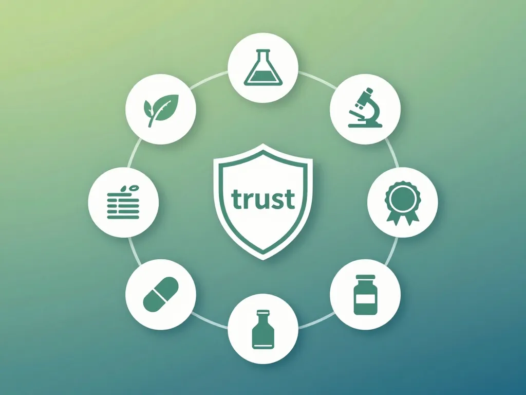 top 10 marque de complement alimentaire diagramme critères qualité