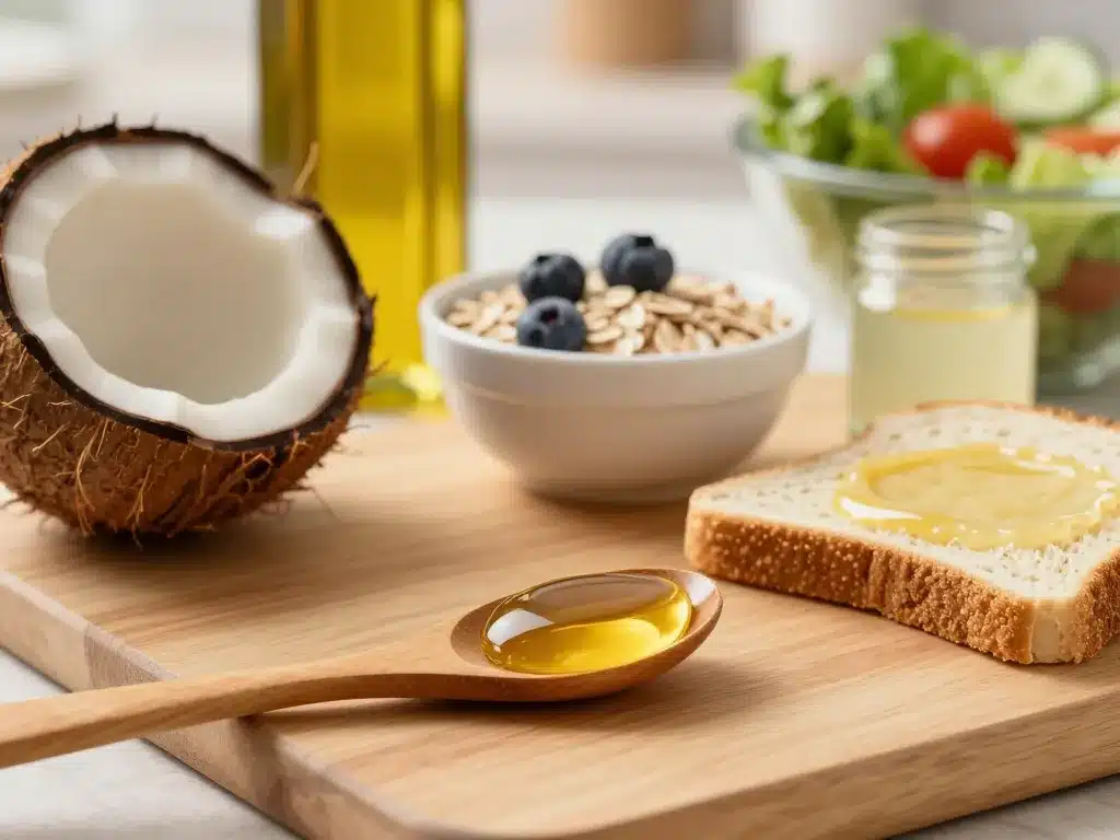 Cuillère une cuillere d huile de coco par jour usage cuisine