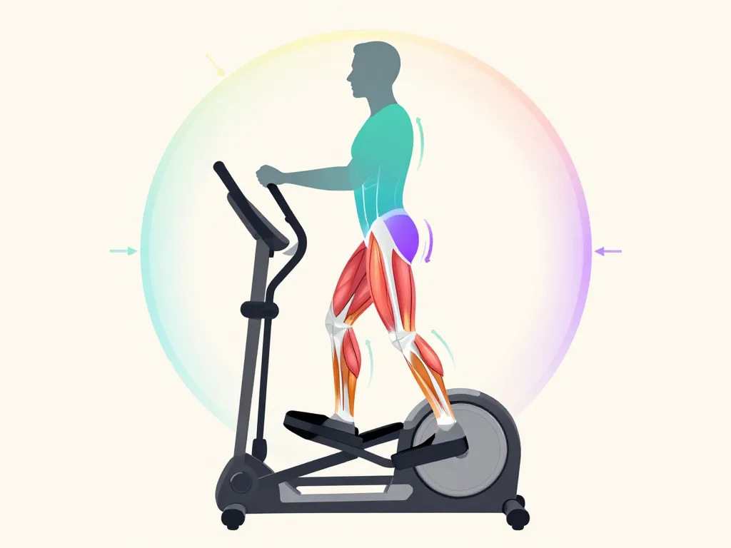 velo elliptique quel muscle travaille carte muscles