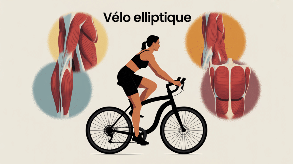 velo elliptique quel muscle travaille diagramme conceptuel