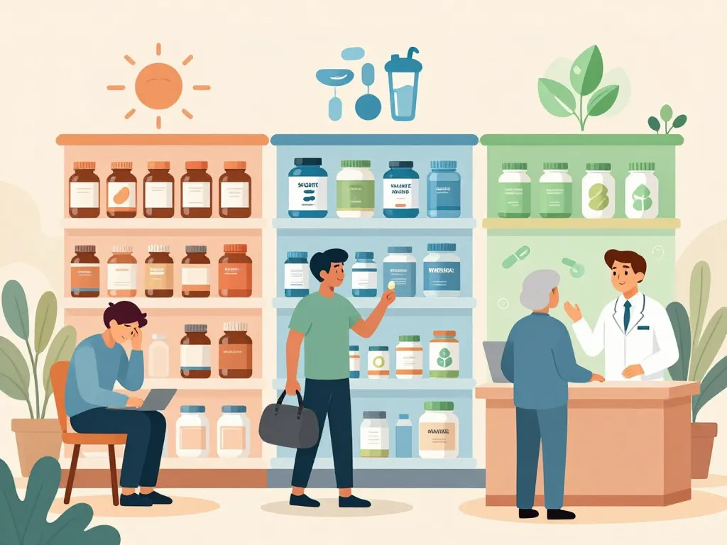 vitamin shop - magasin de complements alimentaires - paris 9eme rayons et clients