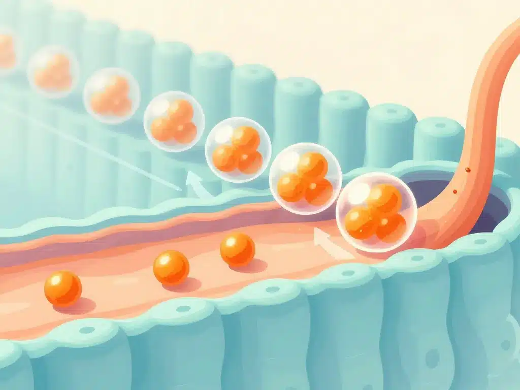 vitamine c liposomale effets secondaires schéma absorption intestin sang