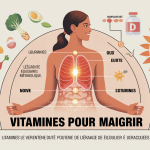 vitamine pour perdre du poids illustration métabolisme et énergie