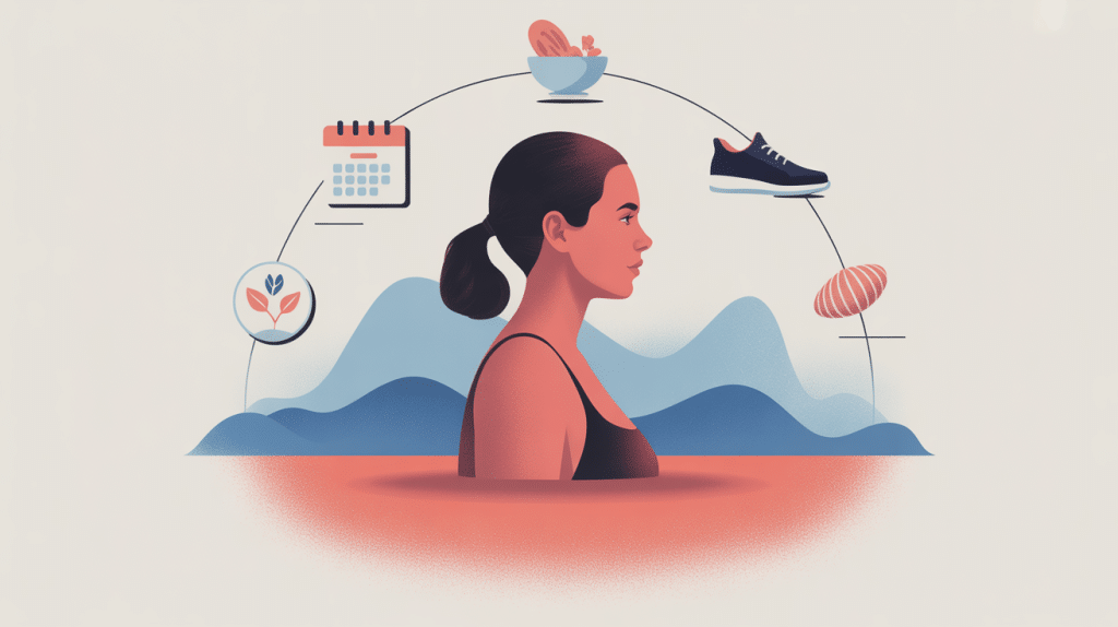 wegovy perte de poids combien de temps balance silhouette graphique