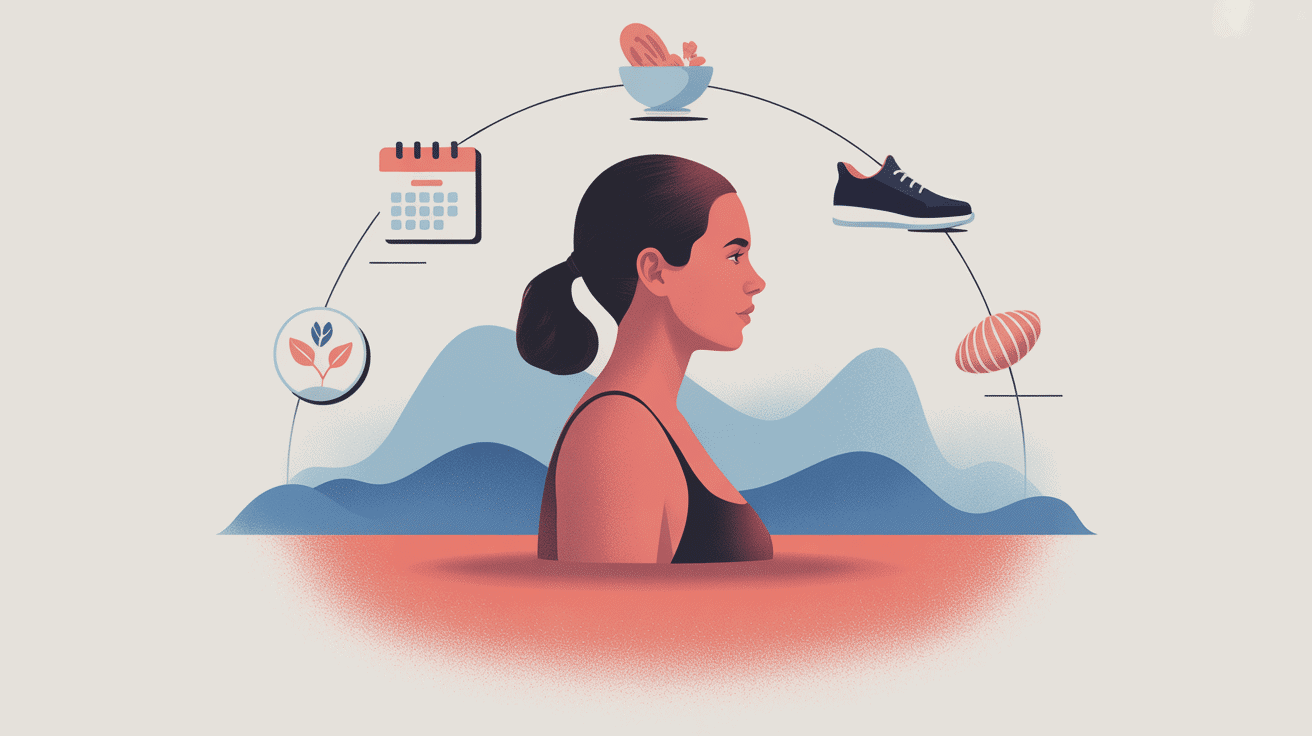 wegovy perte de poids combien de temps balance silhouette graphique