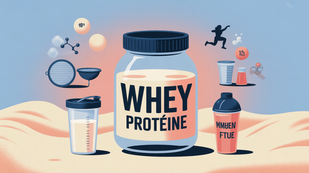 whey proteine c est quoi pot en lévitation et lait