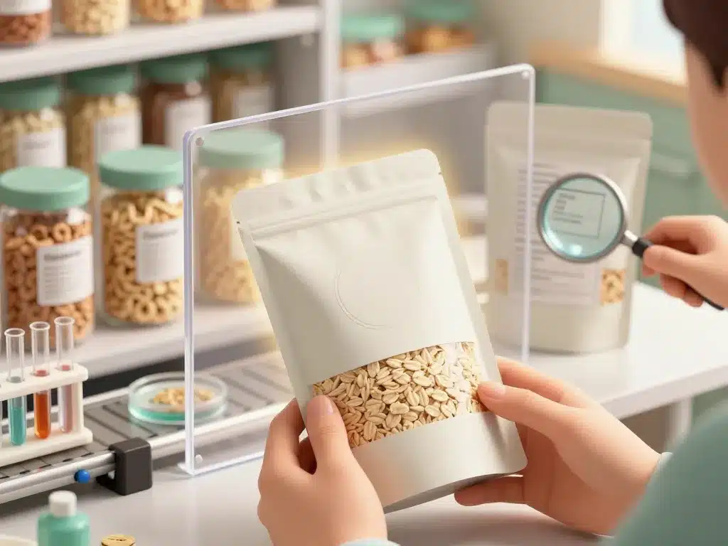 ya t il du gluten dans les flocon d avoine paquet certifié séparation chaîne