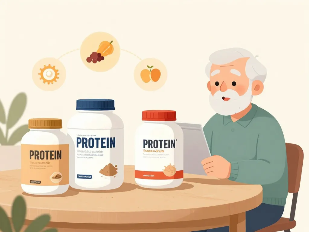 complement alimentaire proteine personne âgee choix supplément