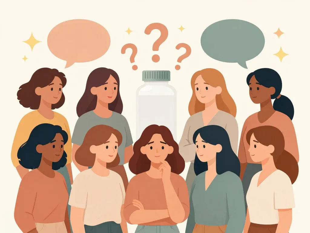 joia minceur avis illustration groupe femmes échanges témoignages