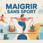 maigrir sans sport savoirmaigrir.fr illustration bien-être