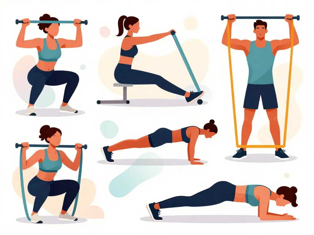 programme musculation elastique pdf gratuit illustration exercices resistance