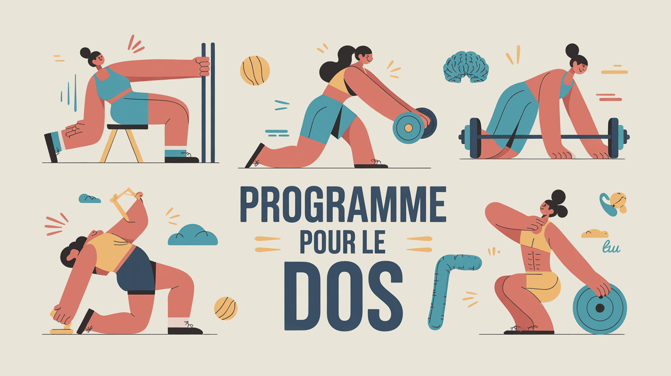 Programme pour le dos séance exercices et colonne vertébrale