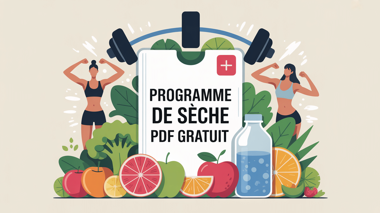 programme seche pdf gratuit illustration motivation nutrition entraînement
