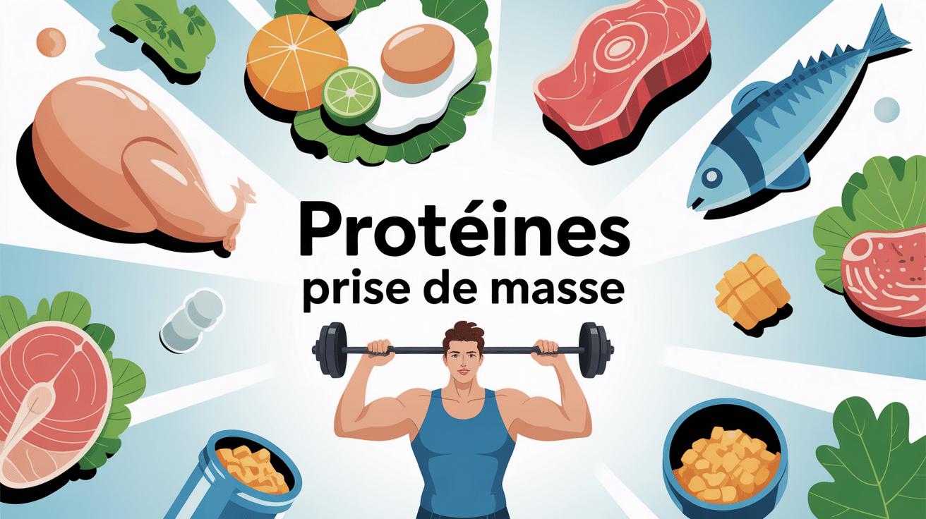 proteine musculation pour prise de masse visuel aliments et poudre