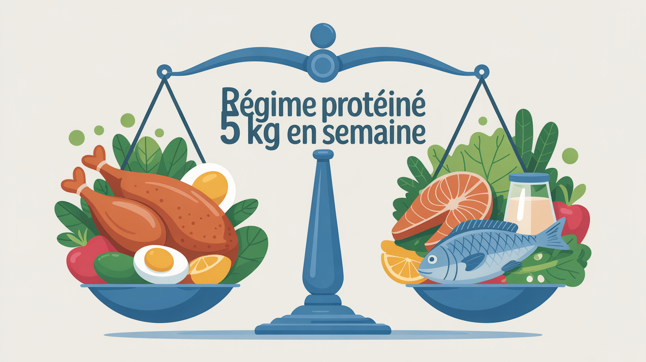 regime proteine 5 kg en 1 semaine menu gratuit balance aliments proteines