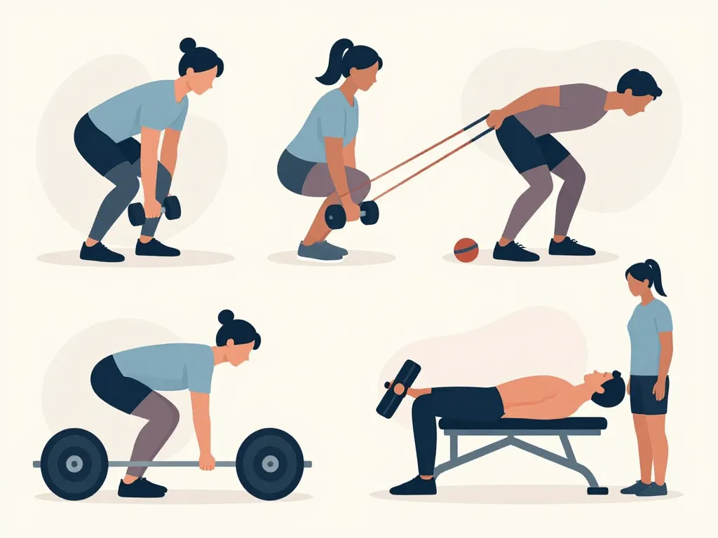 souleve de terre jambes tendues haltere differentes variantes