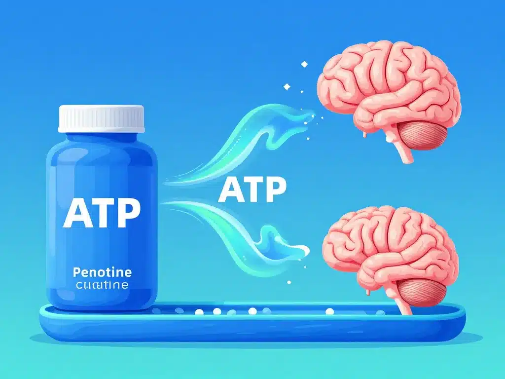 a quoi sert la creatine schema concept corps humain muscles cerveau