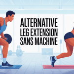 alternative leg extension sans machine athlètes entraînement