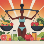 illustration perte de poids saine combien de calories par jour pour maigrir