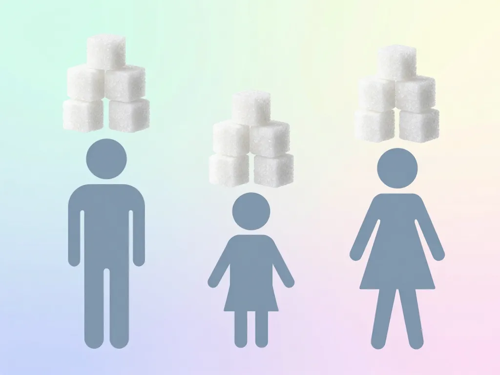 combien de sucre par jour image quantité sucre adulte enfant