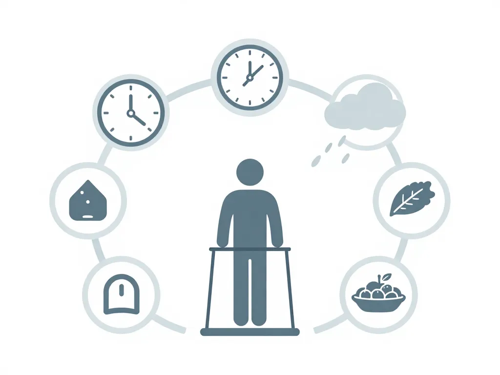 Combien de temps dure la stagnation du poids diagramme facteurs influents