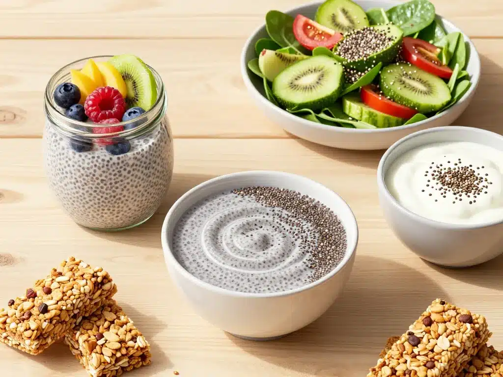 comment manger les graines de chia en recettes appétissantes