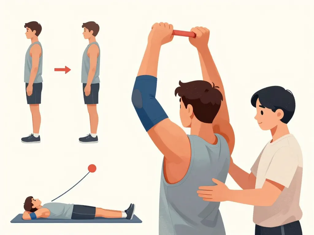 Extensions triceps au-dessus de la tête prévention erreurs douleurs articulaires