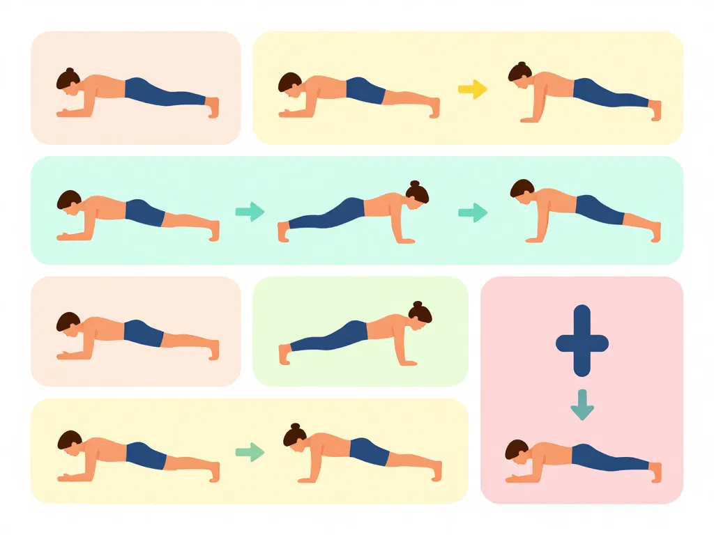 routine structurée faire des pompes tous les jours