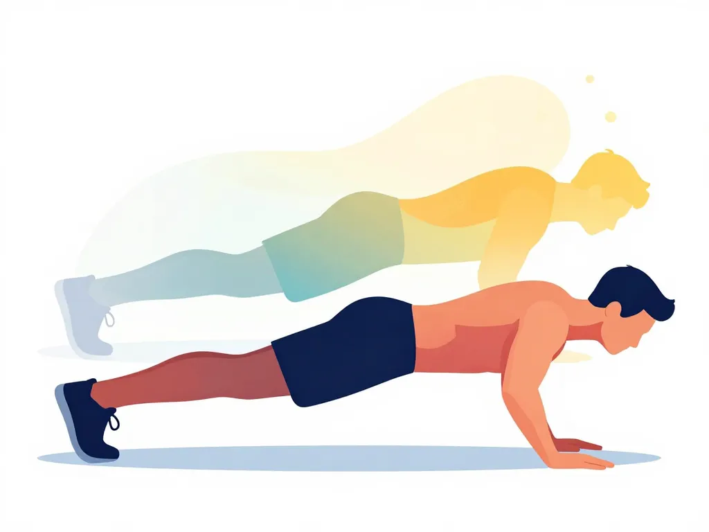 changement physique faire des pompes tous les jours