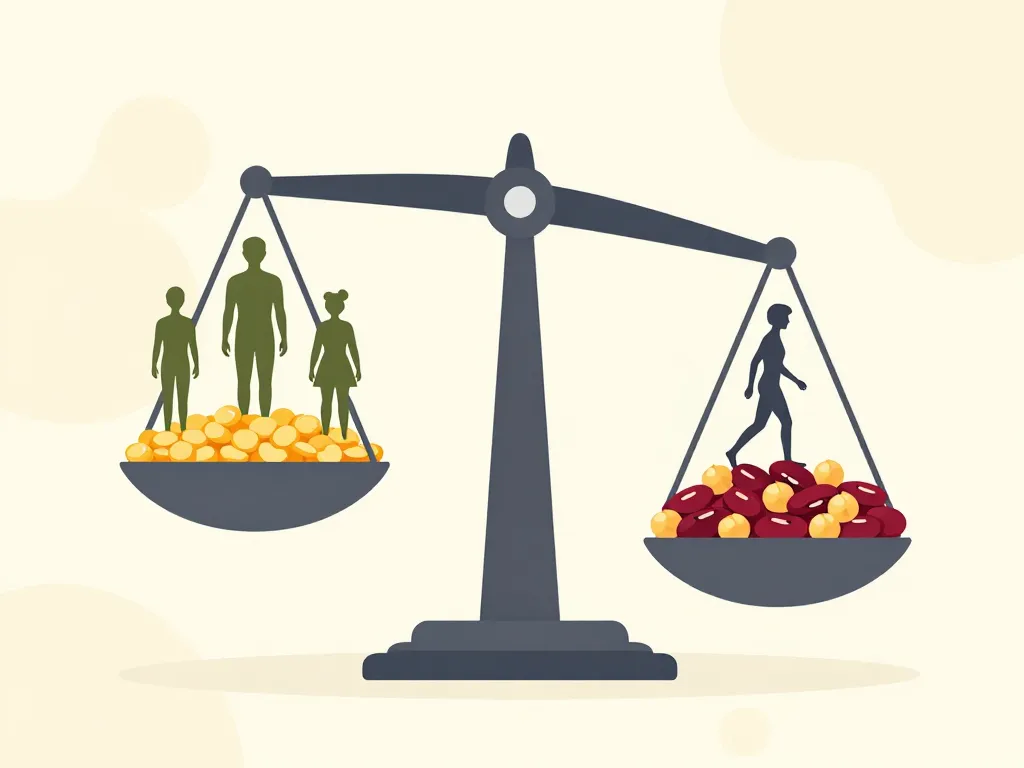 les legumineuses font elles grossir illustrant balance